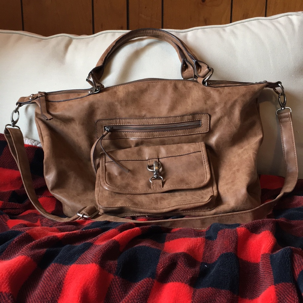 Maurices [Brown Leather Hand Bag]